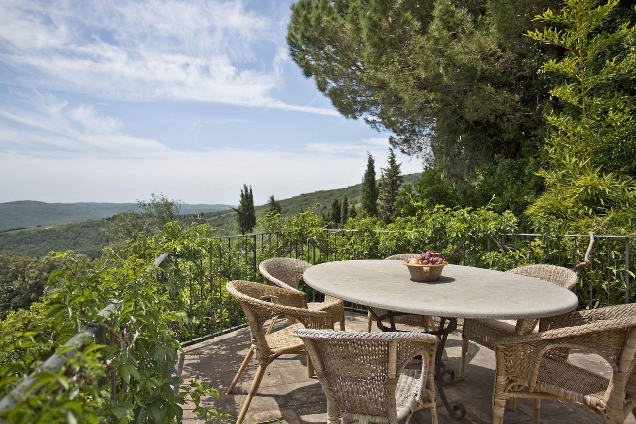 Pozza Di Volpaia By Salogi Villas Radda in Chianti Exterior foto